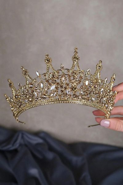 Hayalperest boncuk Leonis Princess Model Bridal Henna Crown