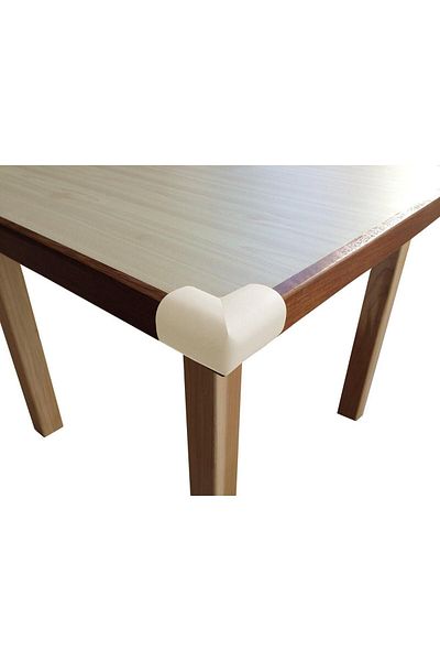 playsafe 4-Piece Jumbo V Type Cream Corner Protector