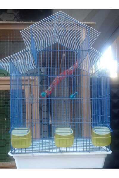 ENES Çift çatı büyük boy papağan kafes