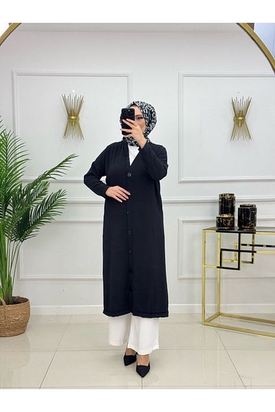 VALENS BOUTİQUE Women's Hijab Spring Cardigan