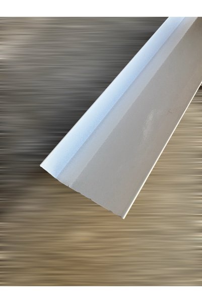 Nalbur Bakkal Kapı Altı Koruması Tekmelik Alüminyum Beyaz Renk 8x80 Cm 2 Adet (KALIN ALÜMİNYUM PROFİL)