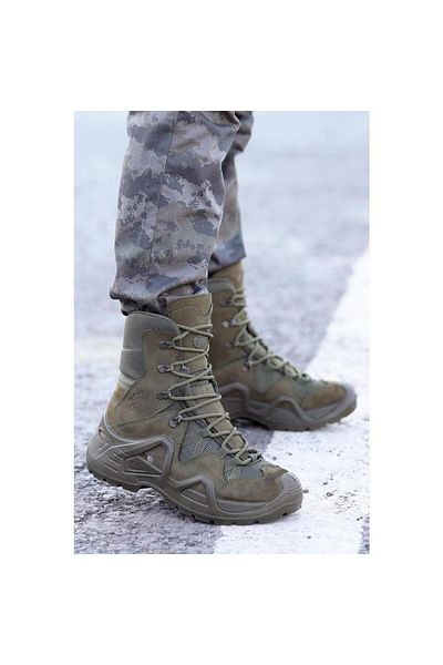 Scooter 1490 Αδιάβροχες μπότες Khaki Nubuck Waterproff