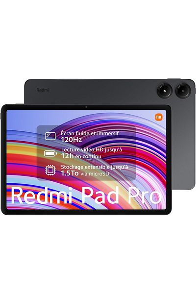 Xiaomi باد برو شاشة 12.1 بوصة، رمادي جرافيتي، ذاكرة وصول عشوائي 8 جيجابايت، سعة تخزين 256 جيجابايت، واي فاي