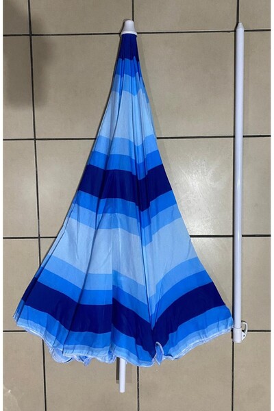 ÖNER Şemsiye Deniz Güneş Plaj Piknik Bahçe Balkon Şejlong Şemsiyesi 10 Telli ...