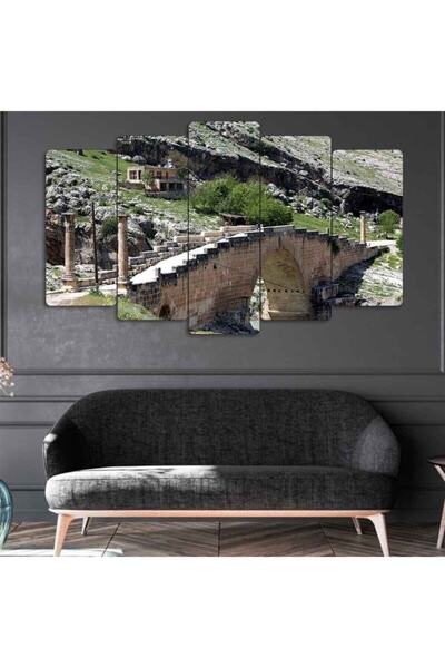 TABLOX Adıyaman Cendere Köprüsü 5 Parçalı Tablo