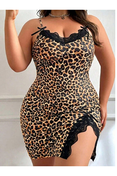 MODA ΝΥΧΤΙΝΗ ΦΟΡΕΣΜΕΝΗ ΕΝΔΥΣΗ ΜΕΓΑΛΟΥ ΜΕΓΕΘΟΥΣ ΜΕ ΣΧΕΔΙΟ ΛΕΟΠΑΡ ΚΑΙ ΛΕΠΤΟΜΕΡΕ...