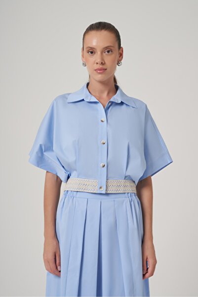 UTOPIAN Dantel Detaylı Bluz