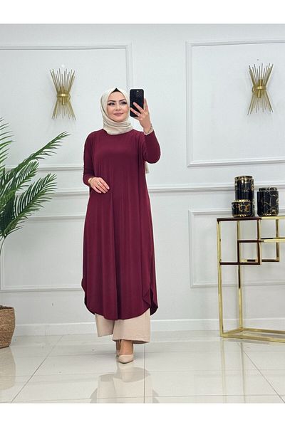 VALENS BOUTİQUE Women's Hijab Tunic Sandy Fabric