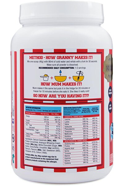 Adonis Protein Cookie Dough (Mango vanilla, 1 kg)