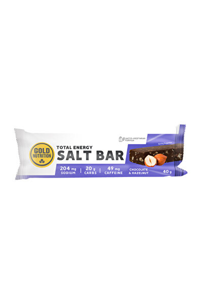 GOLDNUTRITION Baton Energizant, Total Energy Salt Bar, Ciocolata Si Alune De ...