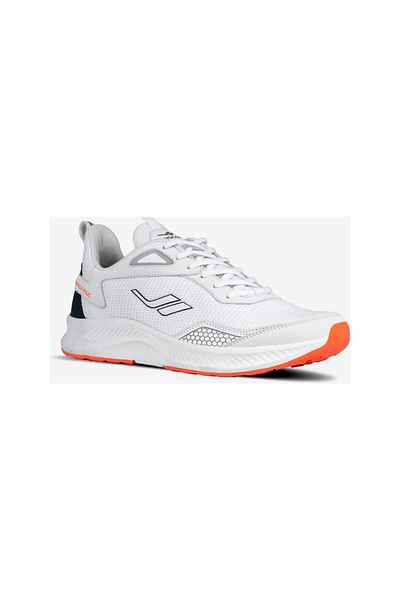 Lescon Street Runner White Comfort Casual Anatomical Daily Sports Shoes