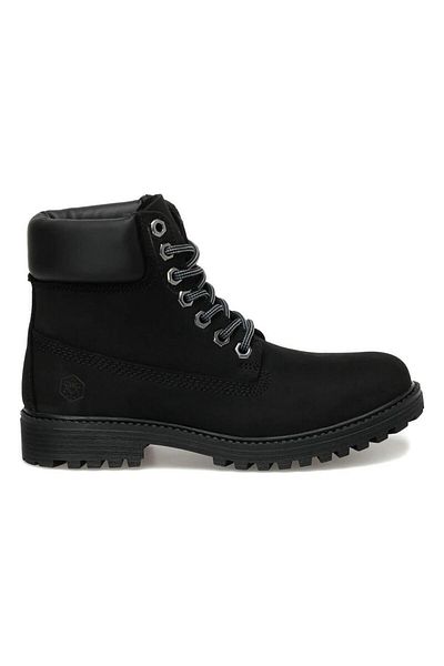 lumberjack River 2Pr Genuine Leather (Light Weight) Black Women's Boots