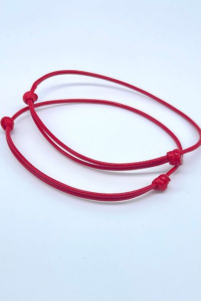 Concept HuBuTU Minimal Slide Lock Korean Rope Men's Bracelet (2 Pieces)