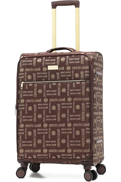 Roberto Cavalli Double Spinner Luggage with Universal Combination Lock for All Tastes