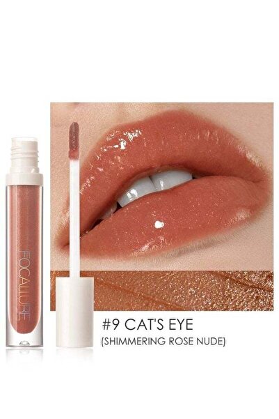 Focallure أحمر شفاه لامع عالي اللمعان على شكل عين القطة FA-153 #9