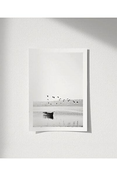 VOGLOO Çerçevesiz Poster Özgürlüğe Kanat Çırpışı