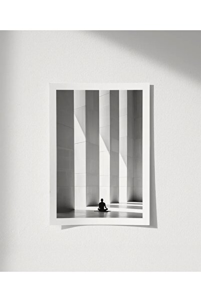 VOGLOO Çerçevesiz Poster Sükunetin Merkezinde