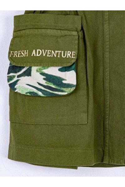 NK Girl's Pocketed Design Camping Skirt with Pocket Detail