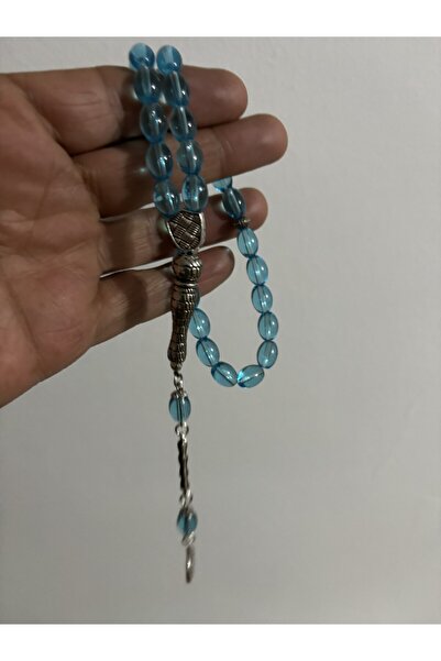 DİBA AVM TESBİH синій скляний крапелька модель стильний дизайн в коробці пода...