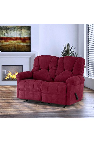 BACK COMFORT Urban Polo | Velvet Double Recliner Chair