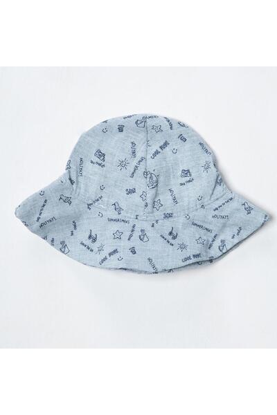 By Cwhr %100 Pamuk Keten Pembe Bisiklet Erkek Bebek Fötr Şapka Kız Bebek Fötr...