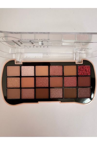 PERADİ Peradi̇ 18-Pack Eye Shadow Palette (Matte and Pearlescent) Earth Tones