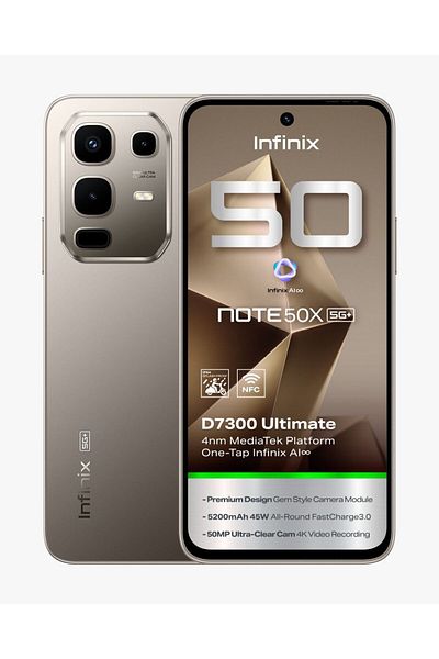 INFINIX Infinx Note 50 X Dual SIM Titanium Grey 16GB RAM 256GB 5G - Middle East Version