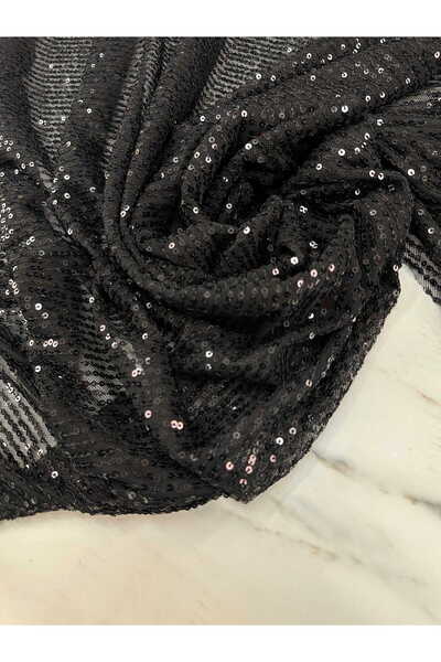 ipekkumaş Rochie neagră Zeda cu paiete Rochie de seară largi PRODUSUL NOU EST...