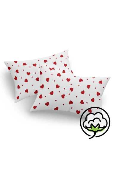 vippazar 2 كيس مخدة قطن 100% مقاس 50*70 قماش فاخر بسحاب