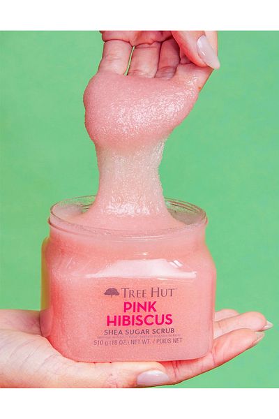 TreeHut Shea & Pink Hibiscus Sugar Scrub 510g