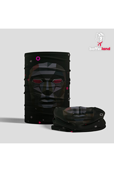 bofferland دراجة نارية برتقالي باندانا - نسيج مقاوم للرياح للجنسين قابل للتنف...