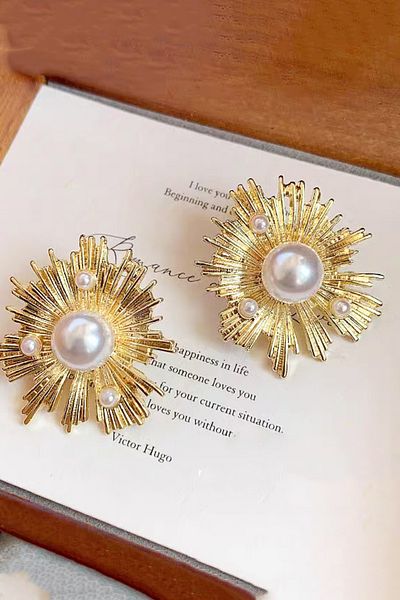 ARTEMİSİA Women's Special Design Faux Pearl Earrings