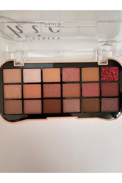 PERADİ Peradi̇ 18-Pack Eye Shadow Palette (Matte and Pearlescent) Earth Tones