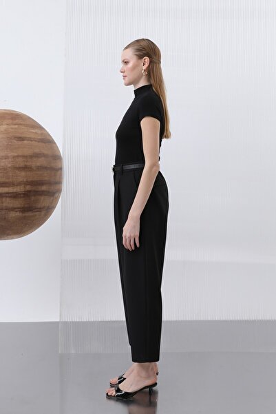 Puane Women's Half Turtleneck Short Sleeve Lycra Inner Blouse 40004