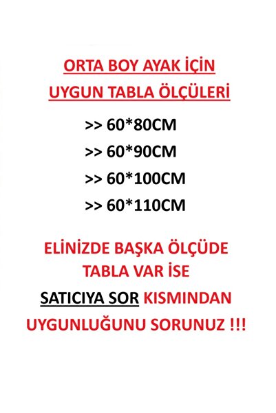 DEMONTEPARK Picior de masă pliabil-Mărime medie-Culoare albă