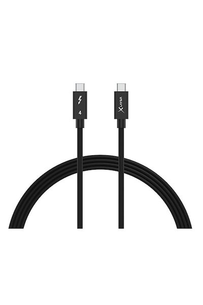 icover Cablu Thunderbolt 4 XLayer USB-C la USB-C, 1m, 240W, 40 Gbit/s, USB 4.0, black