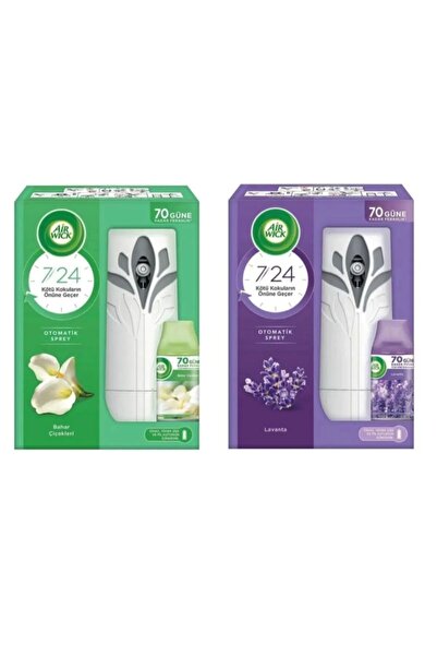 Air Wick Air Wİck Lavanta + Bahar Kokulu Sprey Freshmatik 250+250 Ml