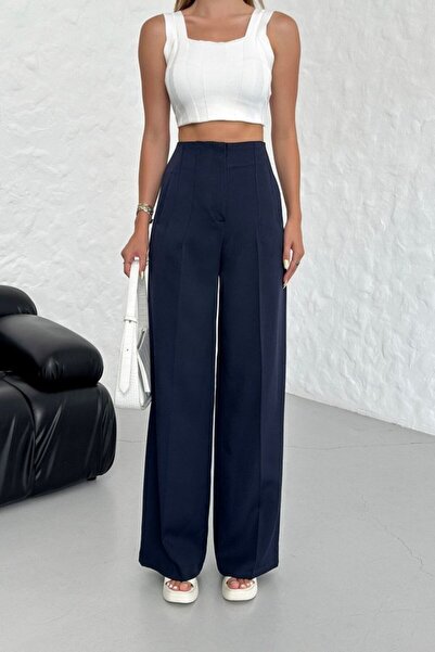 DEAG High Waist Palazzo Trousers