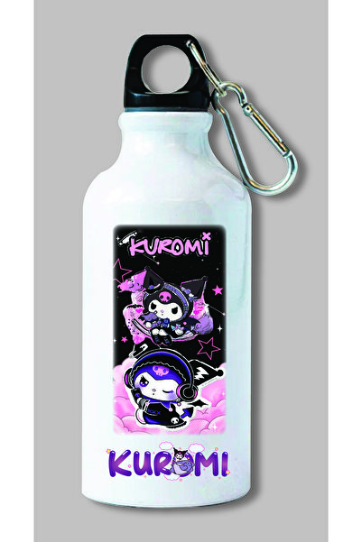 DKDZ SHOP زجاجة مياه معدنية مطبوعة من كورومي سعة 600 مل.