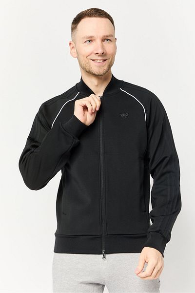 adidas Men Sportswear Fit Long Sleeves Outdoor Jacket, Black