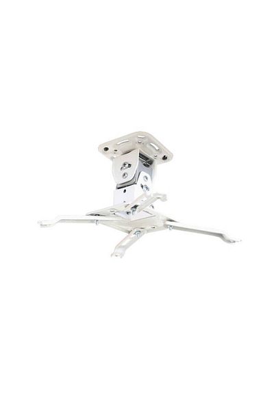 MG Short Ceiling Projector Mount - White