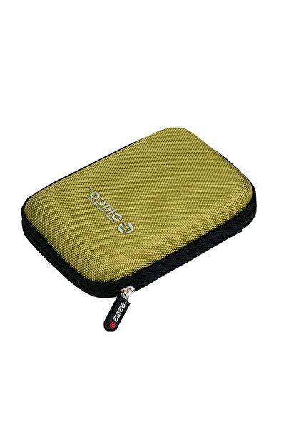 Orico حقيبة صندوق محرك الأقراص الصلبة المحمولة باللون الأصفر مقاس 2.5 بوصة لمحرك الأقراص الصلبة الخارجي المحمول