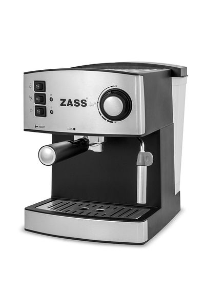 Zass Espresso Machine Zem 04, 850w, 15 Bars, 2 Filter Holders