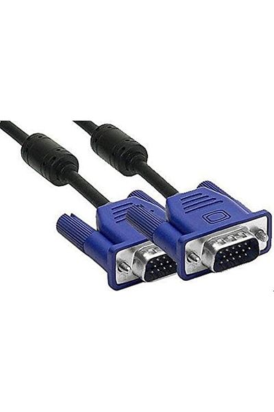 Other VGA Cable 3 Meters, Male to Male, Black – High-Quality Video Cable for Monitor, Projector, PC
