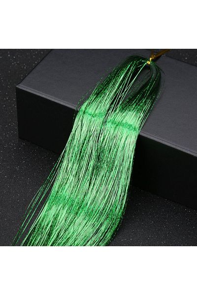 CSR AKSESUAR Tinsel Colorful Glitter Hair Accessory / Hair Sparkle Side Hairpiece