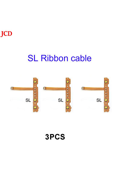 Choice 3pcs F JCD 1pcs Replacement For Switch JoyCon ZR ZL L SL SR Button Key Ribbon Flex Cable For NS Repa