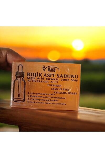 Mago Kojic Asit Sabunu, Zerdeçal Ve Kojik Asit Etkisi Ile Leke Karşıtı