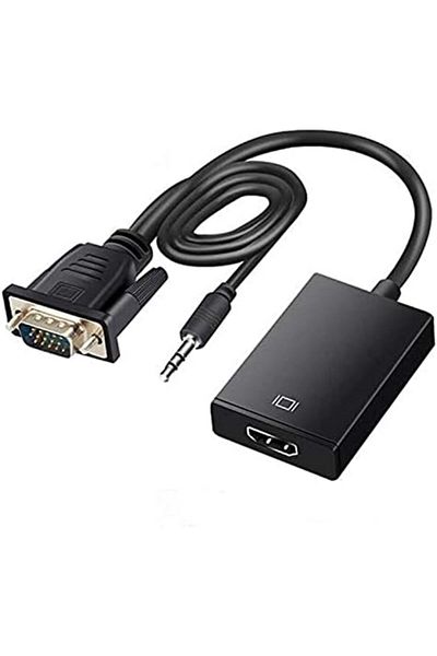 Other VGA to HDMI Converter Adapter, VGA Male to HDMI Female Cable with 1080P HD Video and Audio Support