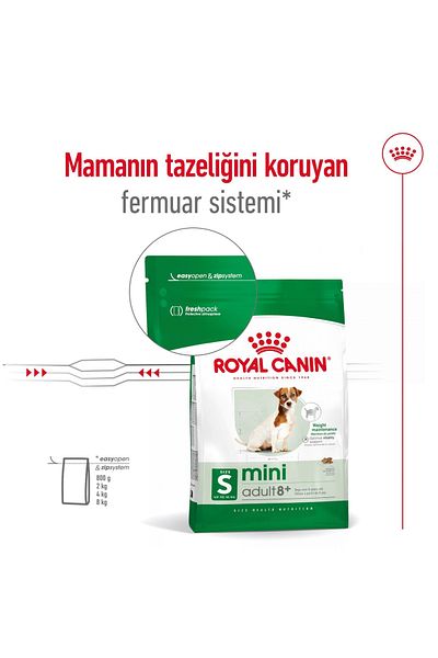 Royal Canin Mini 8 Small Breed Elderly Dog Food 2kg