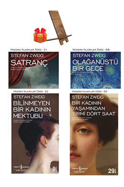 TÜRKİYE İŞ BANKASI KÜLTÜR YAYINLARI Modern Klasikler Stefan Zweig Satranç Bil...